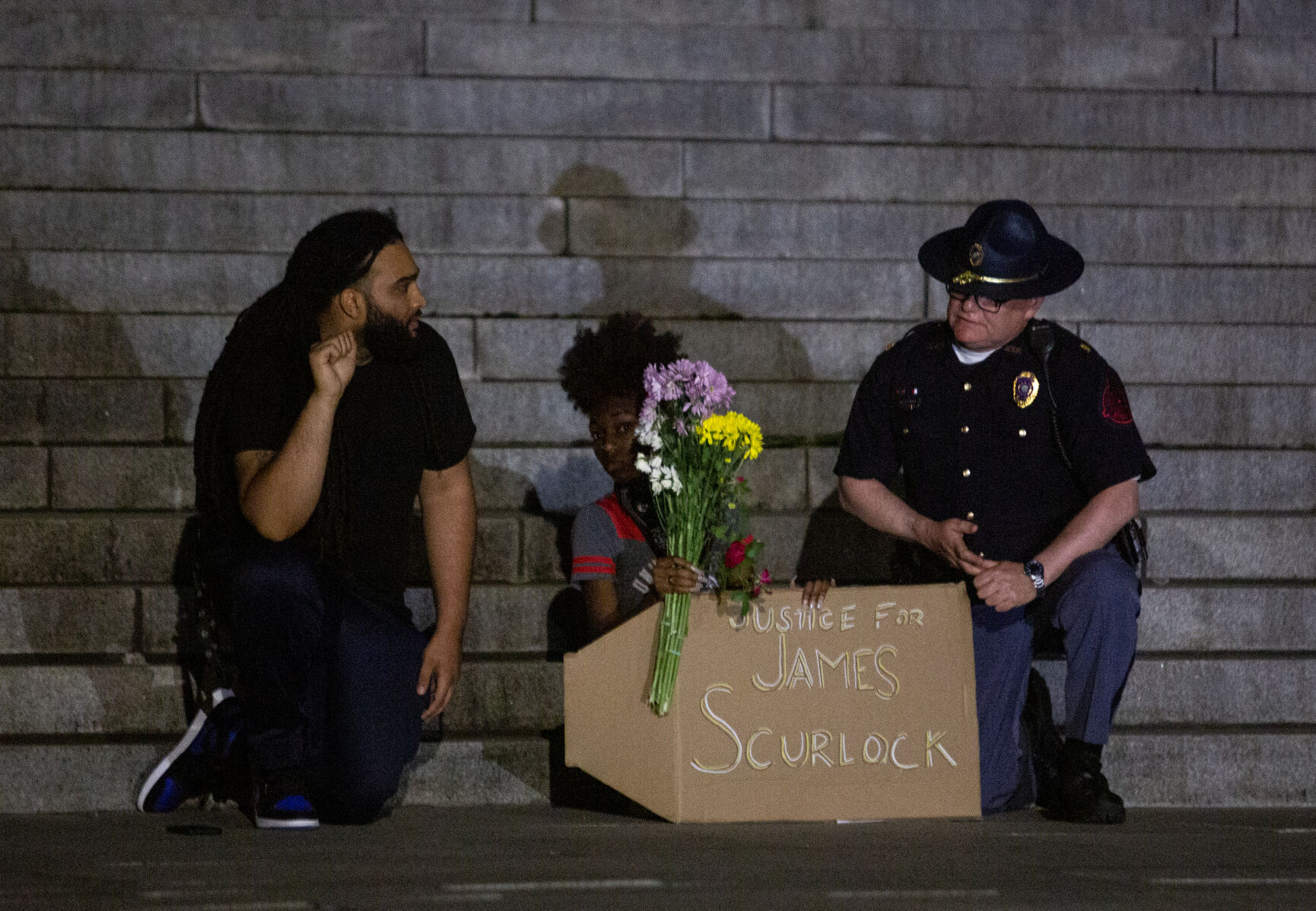 Black Lives Matter Protest Night Four Photo No. 6
